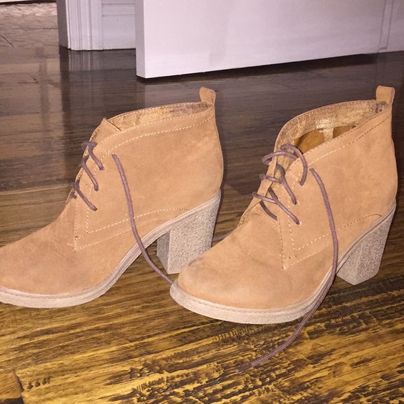 Tan Booties - Picture 1 of 4